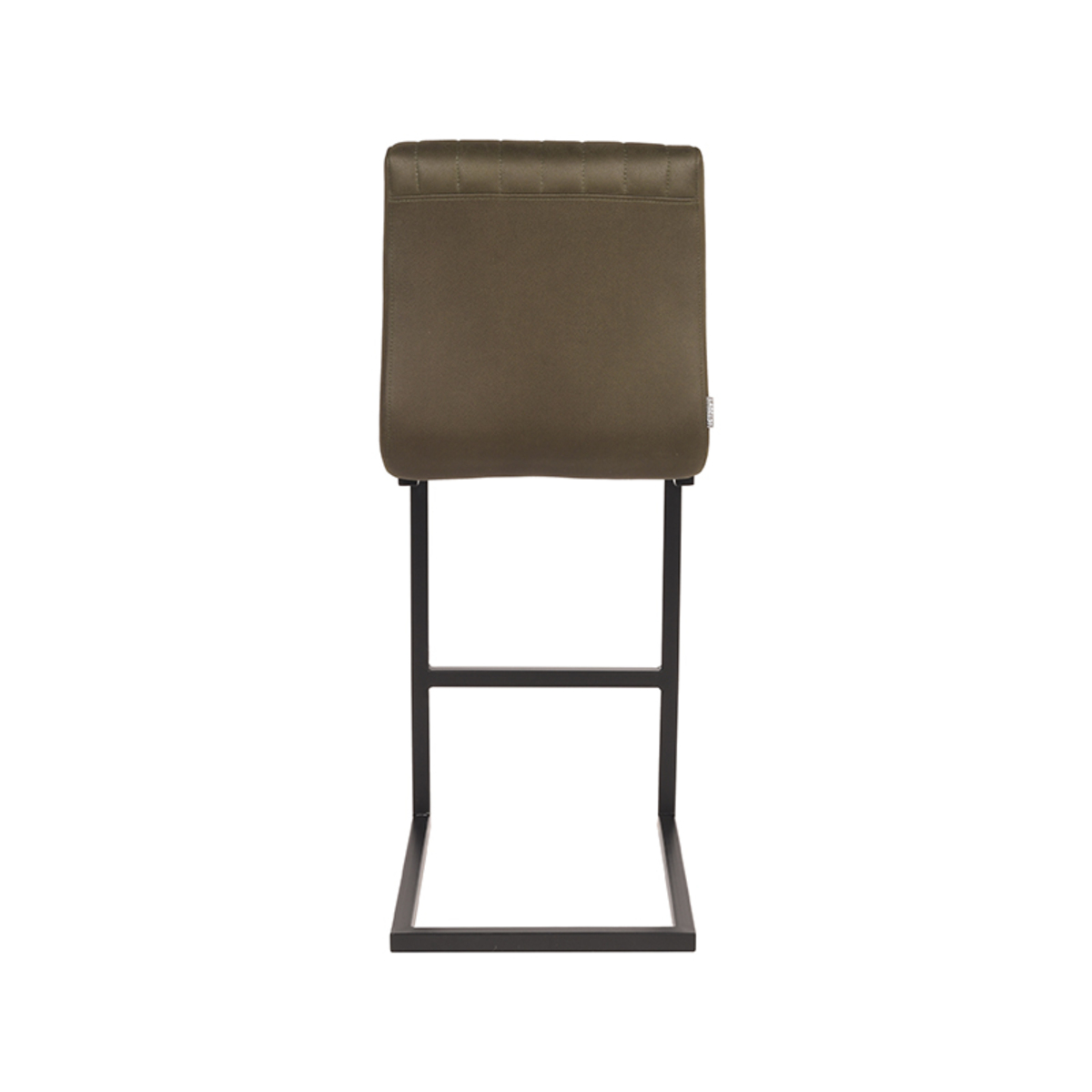 LABEL51 Barhocker Milo - Olivegrün - Mikrofaser - Sitzhöhe 65 cm – Bild 5