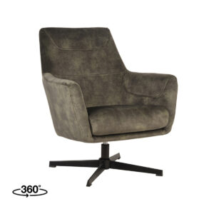 LABEL51 Sessel Toby - Hunter - Samt