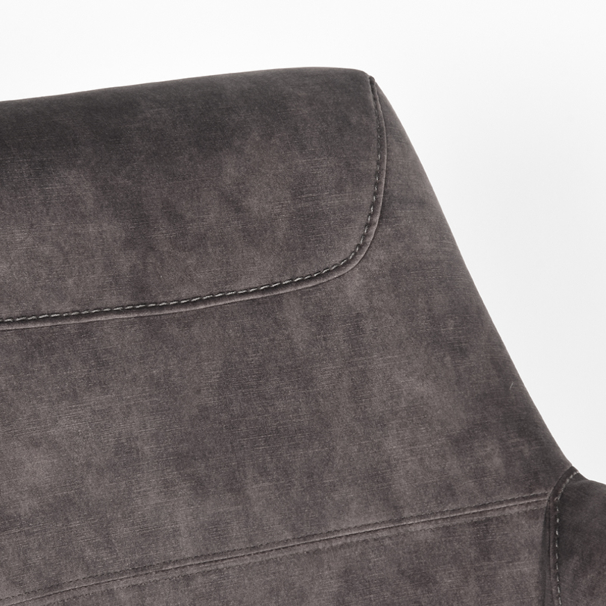 LABEL51 Sessel Toby - Anthrazit - Samt – Bild 6