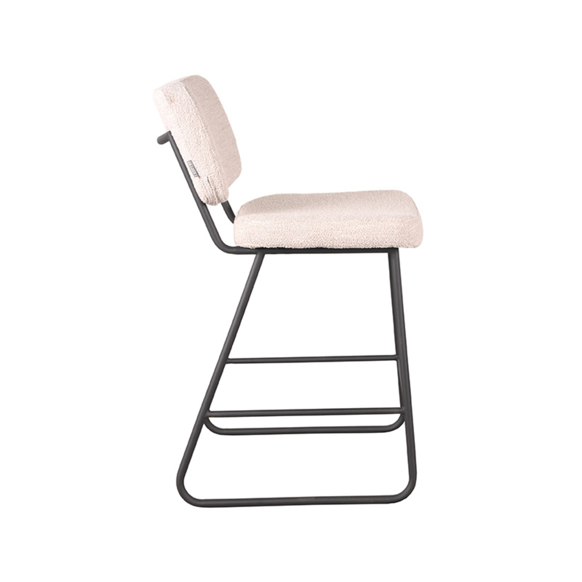 LABEL51 Barhocker Noah - Natur - Bouclé - Sitzhöhe 65 cm – Bild 5