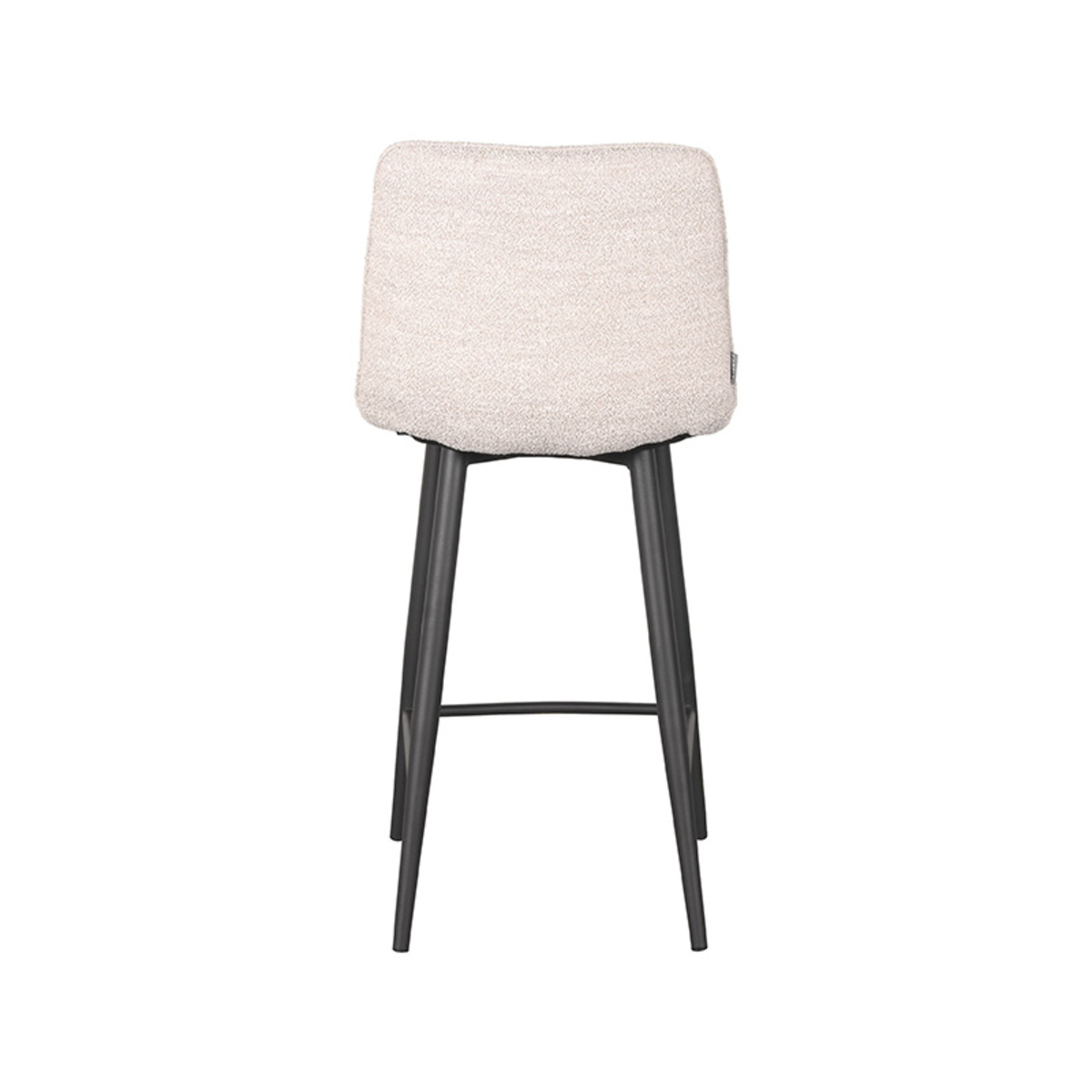 LABEL51 Barhocker Jelt - Natur - Bouclé - Sitzhöhe 65 cm – Bild 4