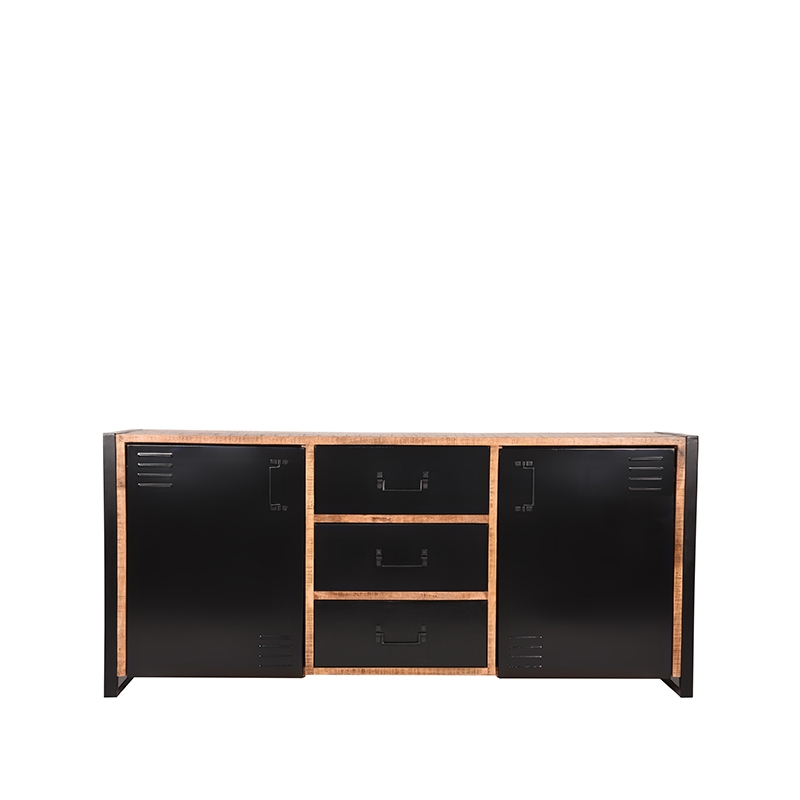 LABEL51 Sideboard Brussels - Rough - Mango-Holz - 190 cm – Bild 3