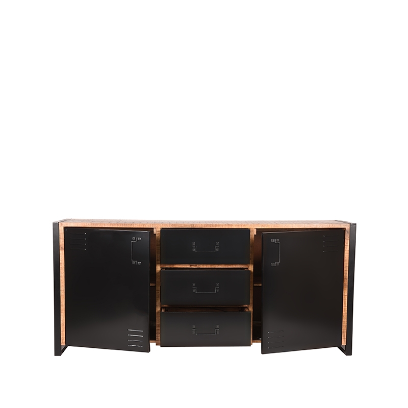 LABEL51 Sideboard Brussels - Rough - Mango-Holz - 190 cm – Bild 4