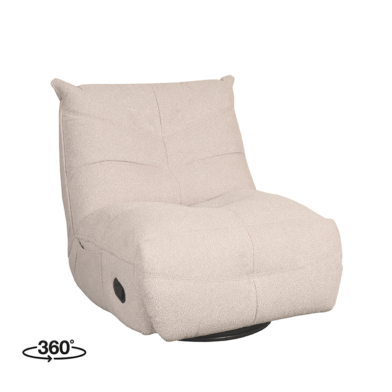 LABEL51 Sessel Take It Easy - Natur - Bouclé – Bild 2