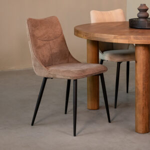 LABEL51 Esszimmerstuhl Riv - Clay - Synthetisch