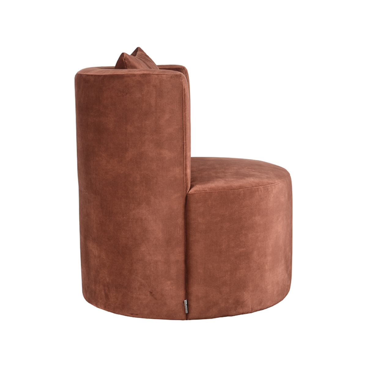 LABEL51 Sessel Evy - Rost - Velours – Bild 4