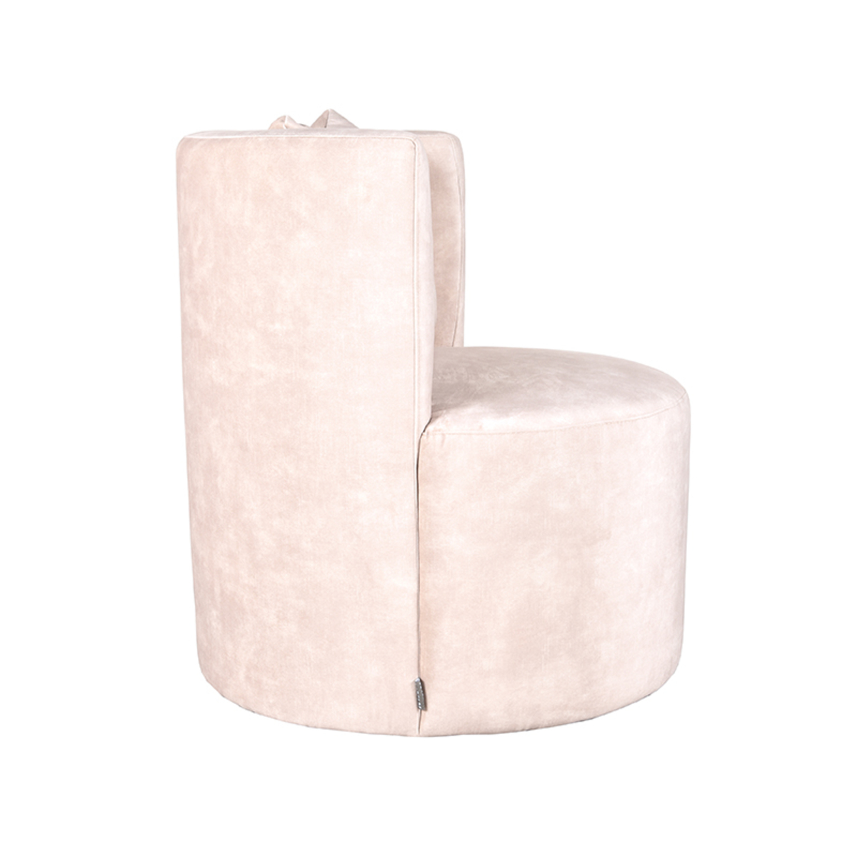 LABEL51 Sessel Evy - Natur - Samt – Bild 3
