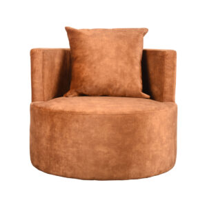 LABEL51 Sessel Evy - Ocker - Samt