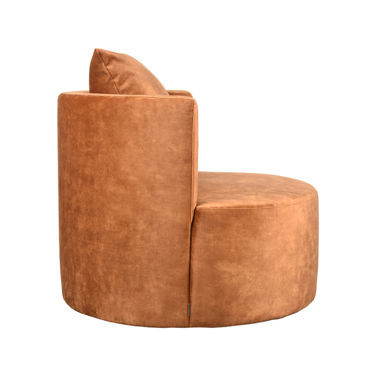 LABEL51 Sessel Evy - Ocker - Samt – Bild 3