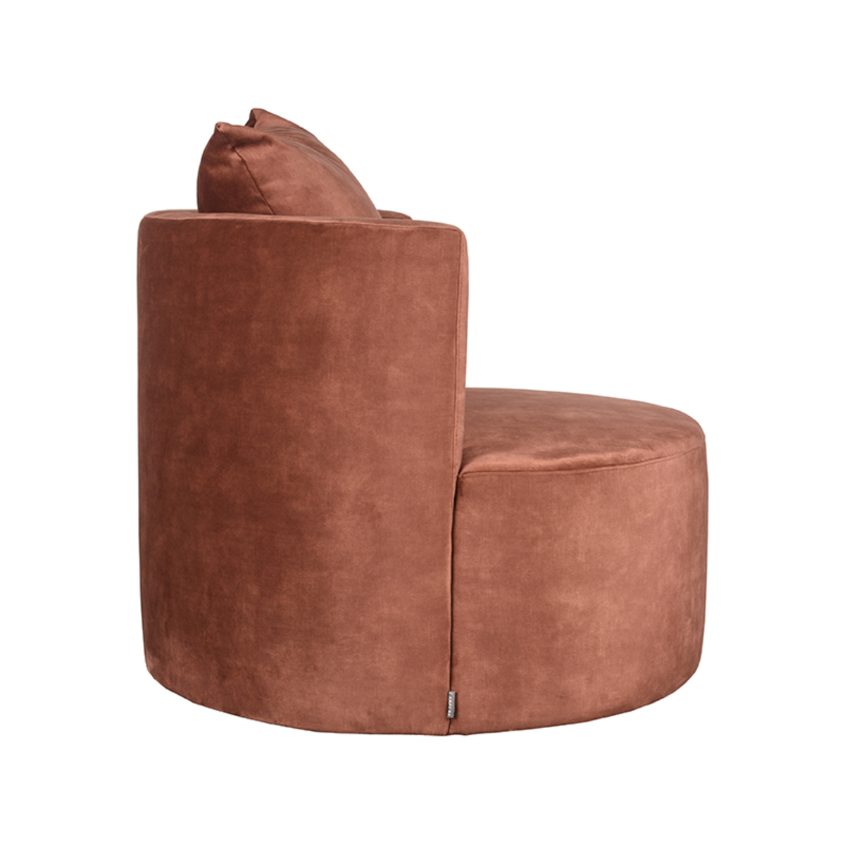 LABEL51 Sessel Evy - Rost - Velours – Bild 4