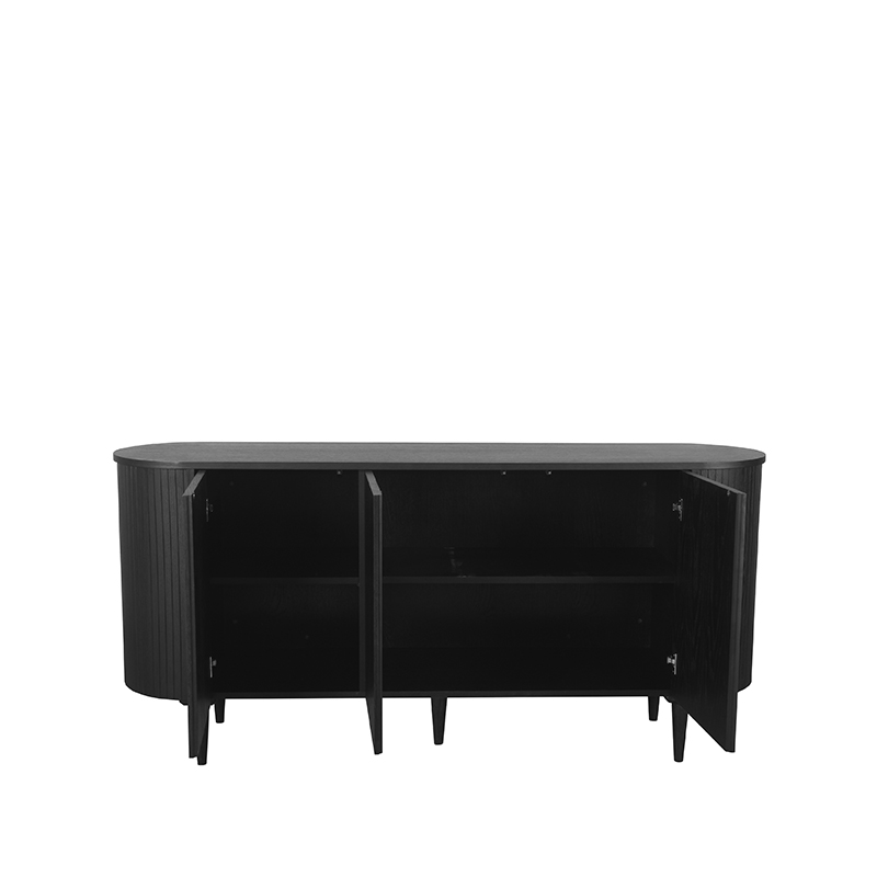 LABEL51 Sideboard Oliva - Schwarz - Eiche – Bild 4