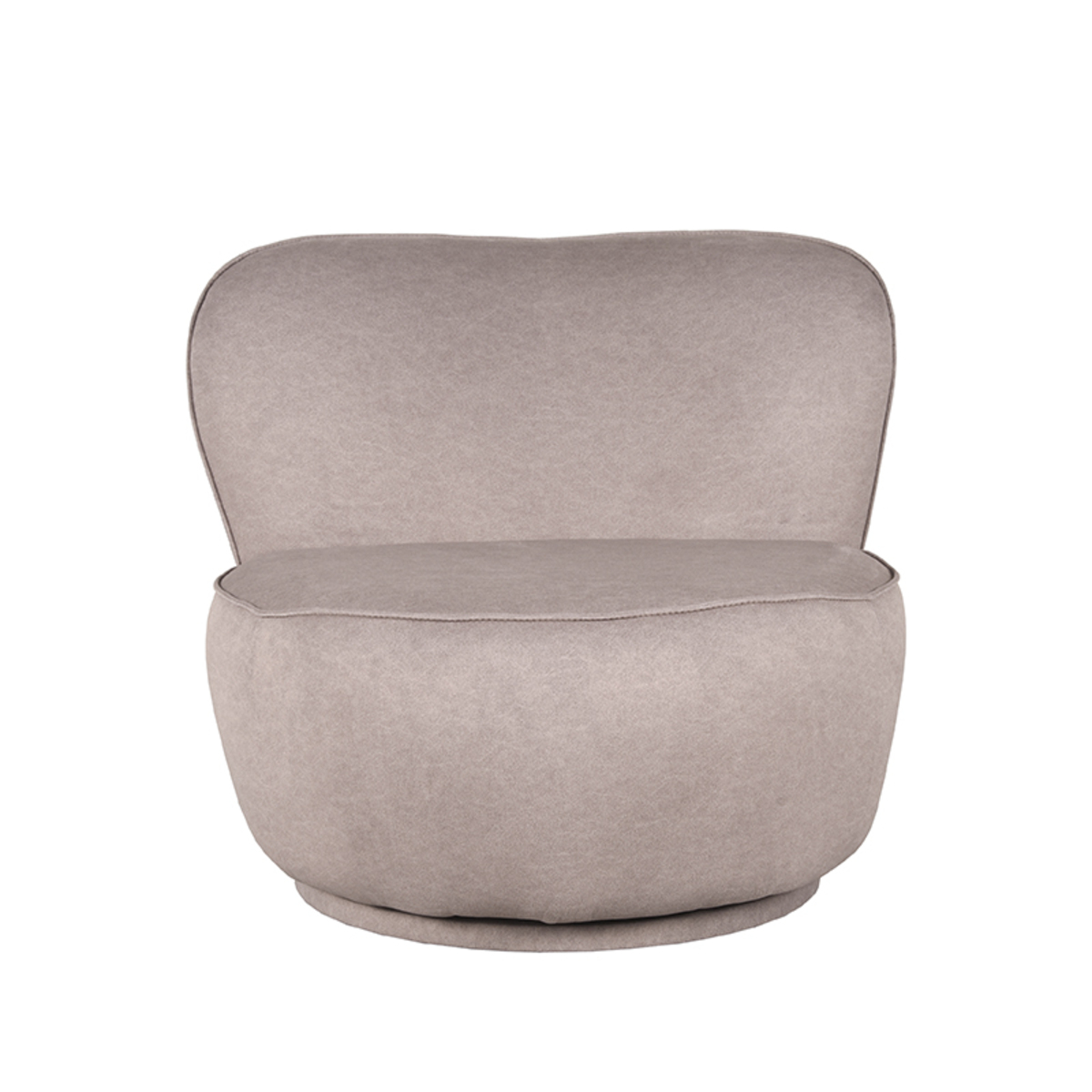 LABEL51 Sessel Bunny - Taupe - Mikrofaser – Bild 2
