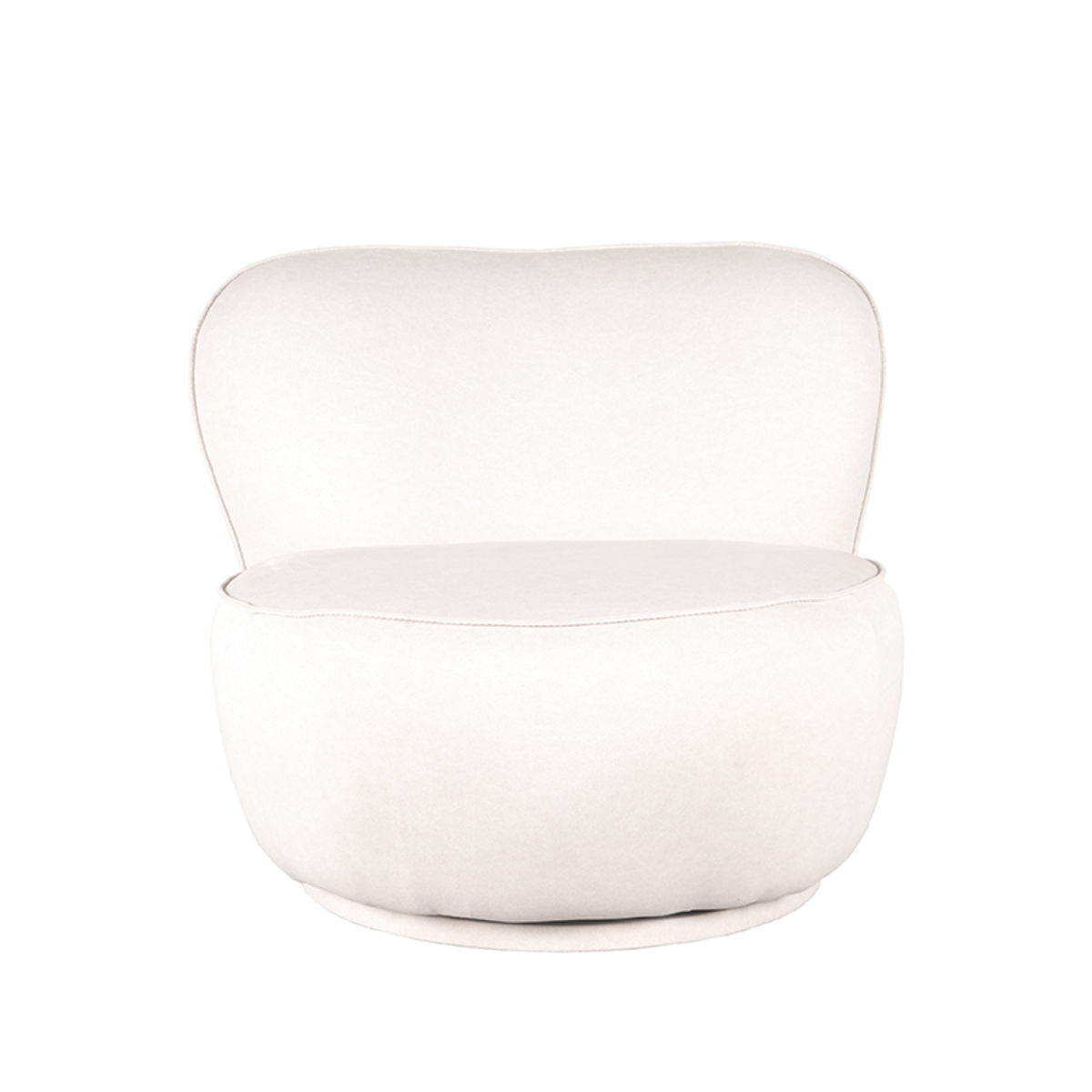 LABEL51 Sessel Bunny - Creme - Mikrofaser