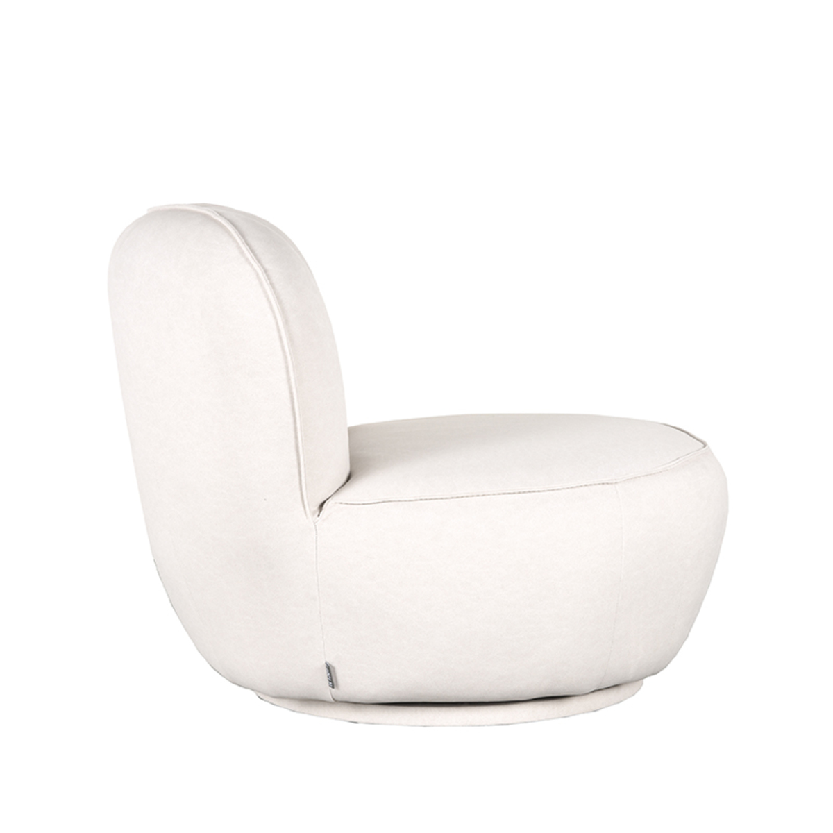 LABEL51 Sessel Bunny - Creme - Mikrofaser – Bild 2