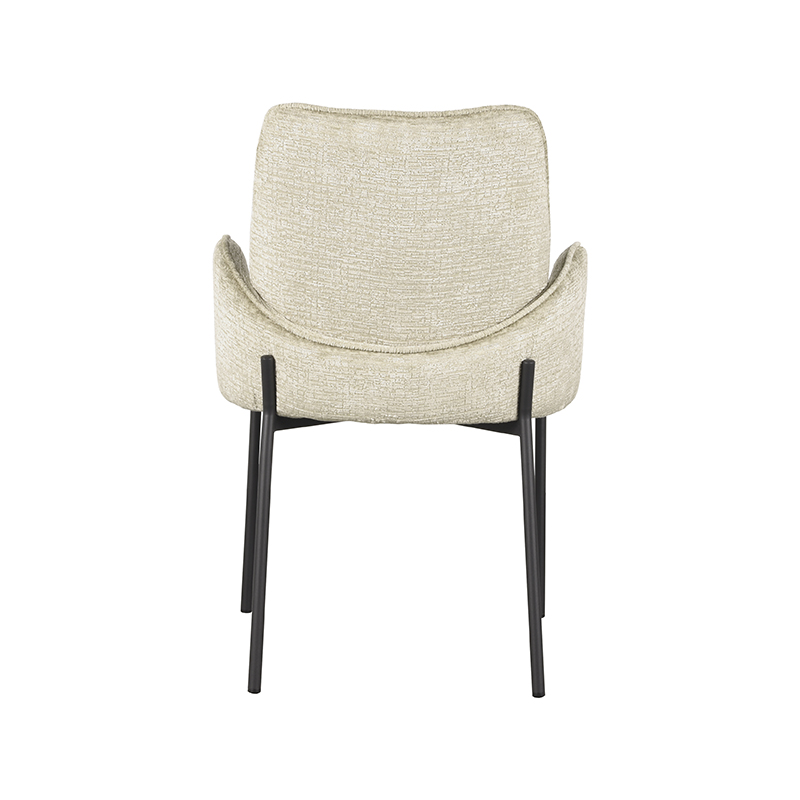 LABEL51 Esszimmerstuhl Joni - Beige - Samt – Bild 5