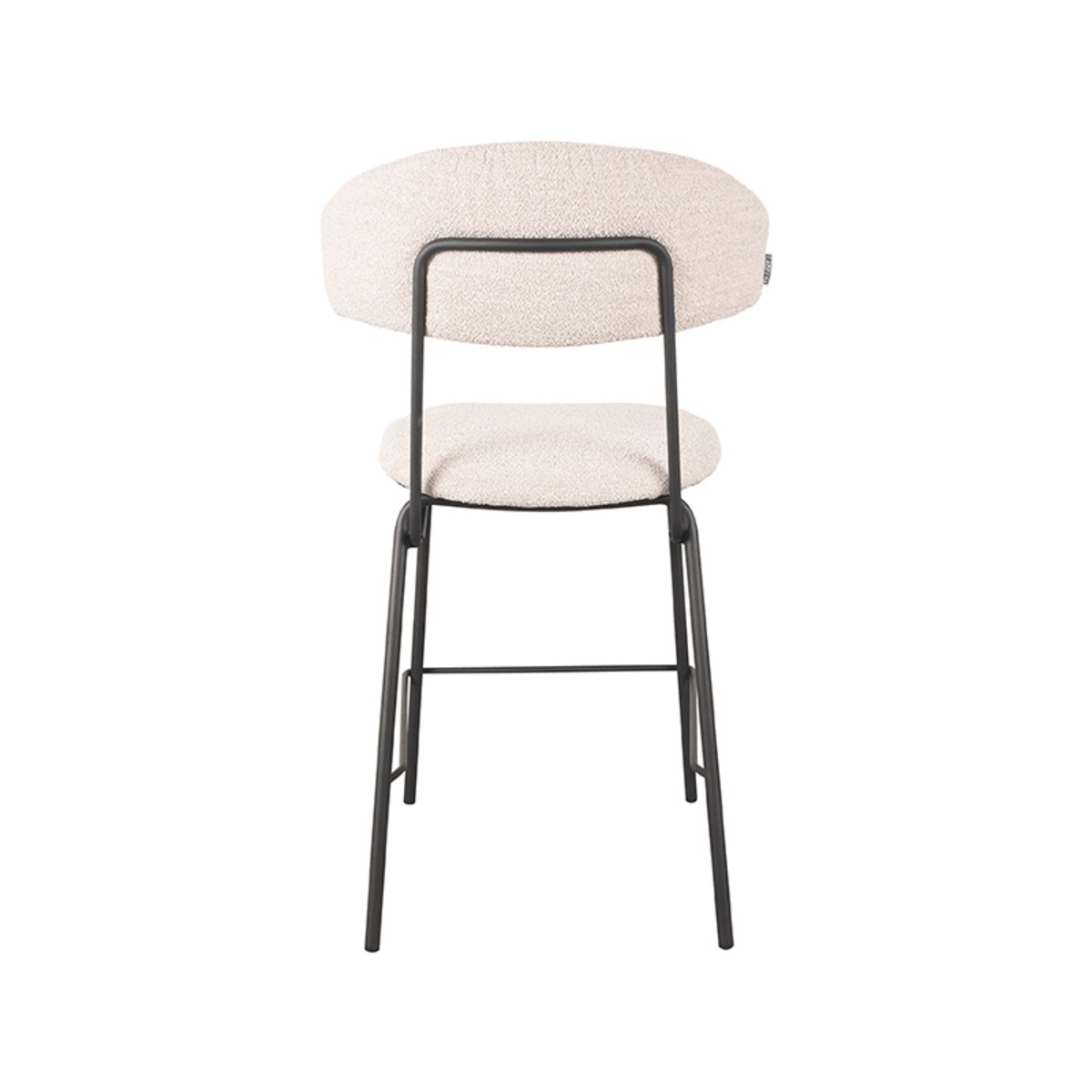 LABEL51 Barhocker Zack - Natur - Bouclé - Sitzhöhe 65 cm – Bild 5