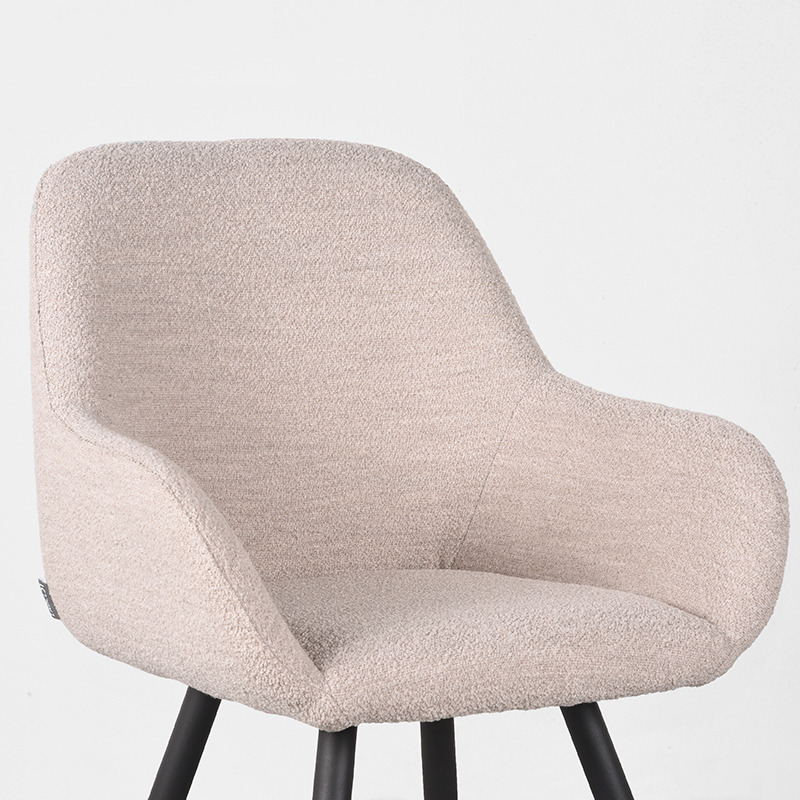 LABEL51 Esszimmerstuhl Fender - Natur - Bouclé – Bild 5