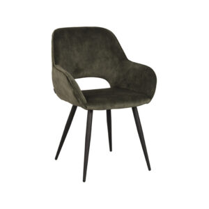 LABEL51 Esszimmerstuhl Fer - Hunter - Velours