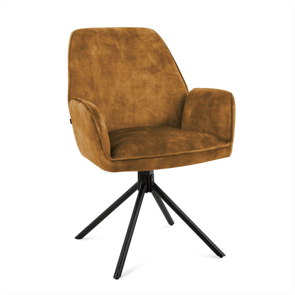 Esszimmerstuhl Noah Cognac (2er-Set) – Bild 2