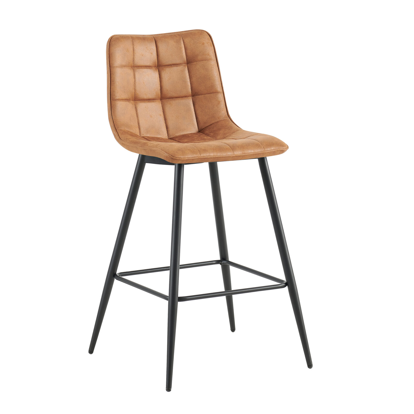 Barhocker Lucille Cognac (Set von 4) – Bild 2