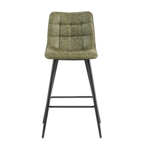 Barhocker Lucille Olivgrün (Set mit 4)