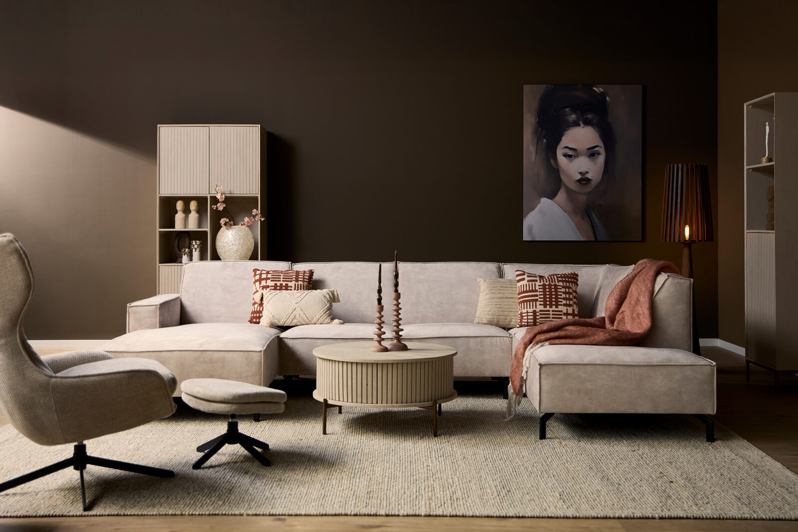 MySofa Floris - Lounge L + 2,5ZA + DivanR - Torre 02 - sofort lieferbar – Bild 3