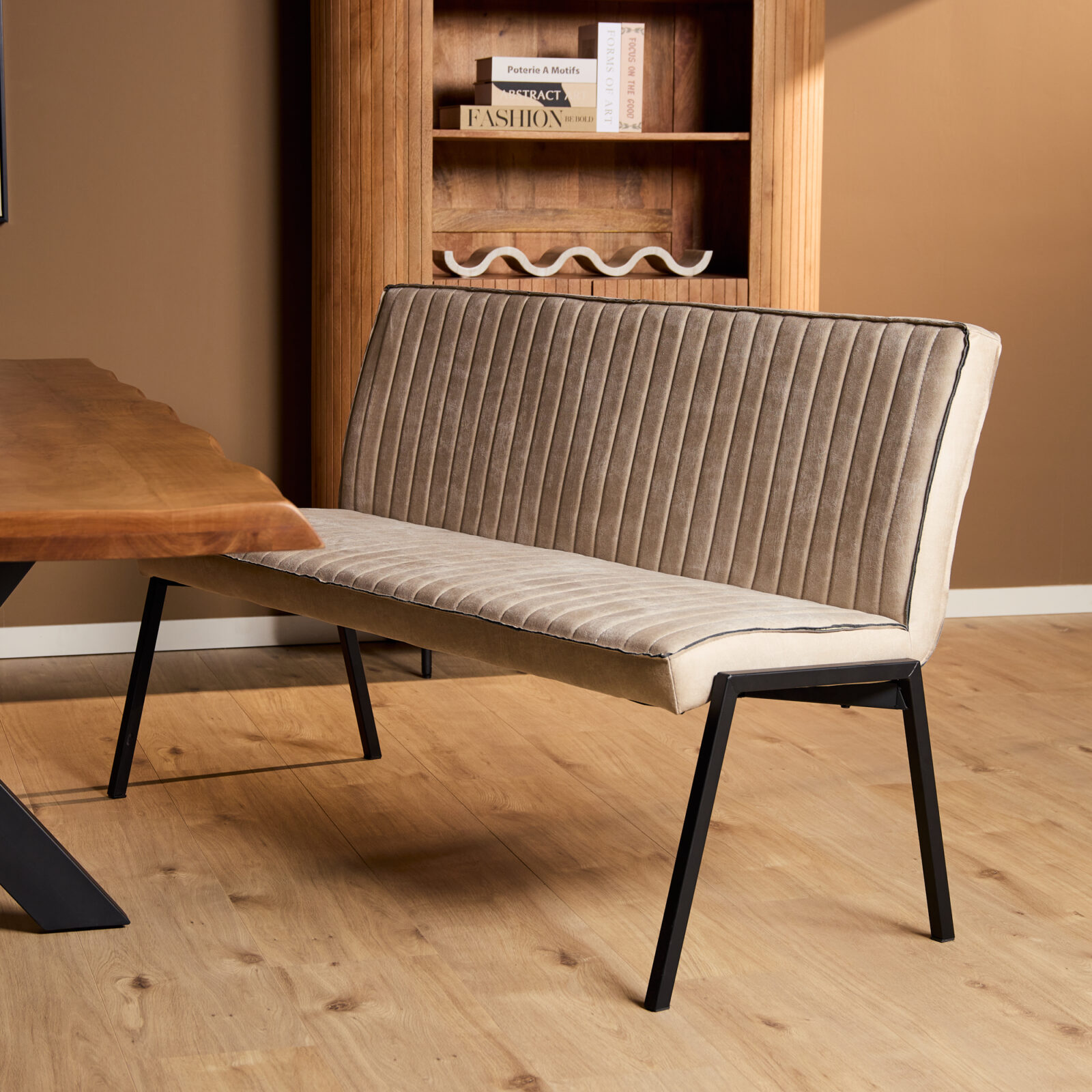 Esszimmerbank Tivoli Bull | 155 cm | Beige