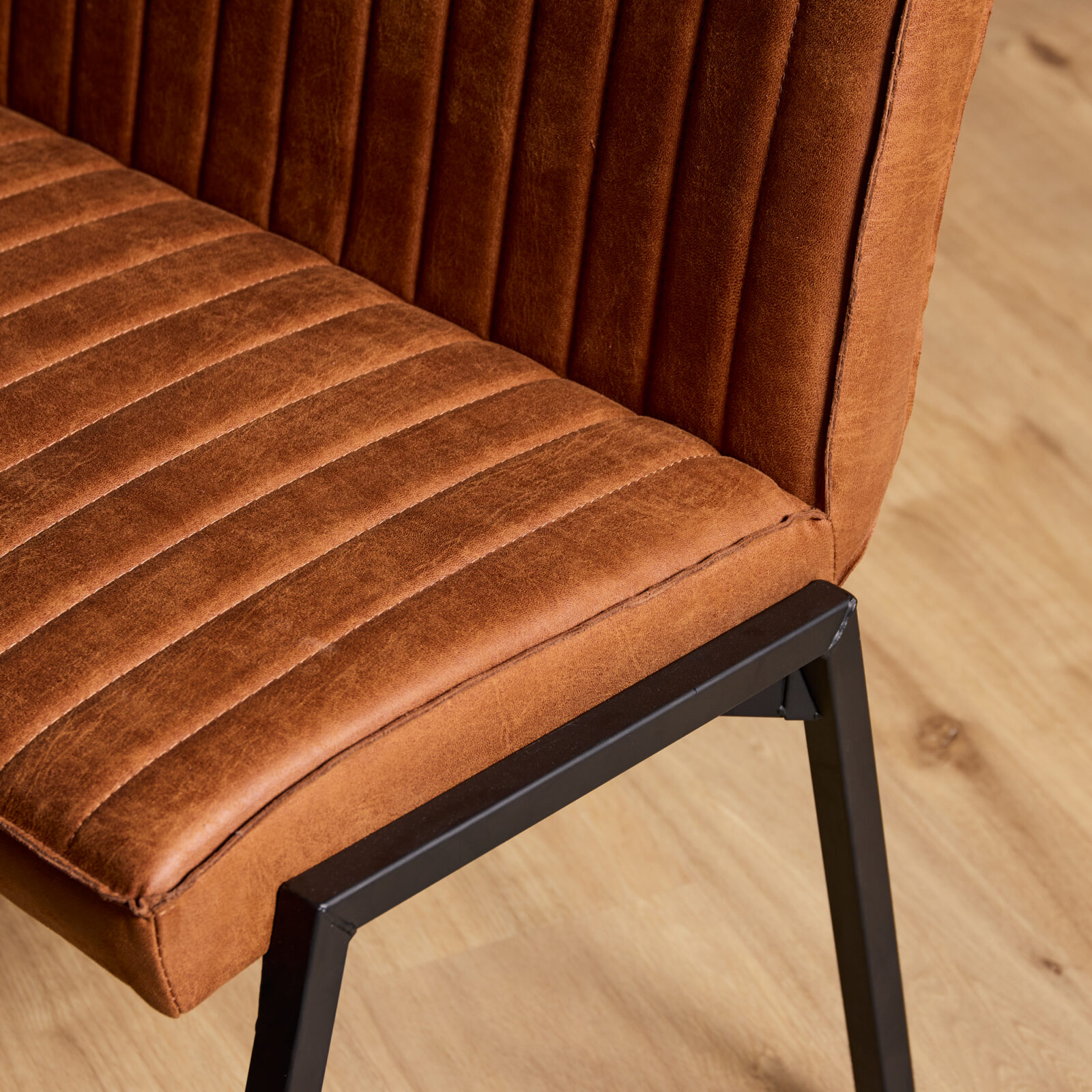 Essbank Tivoli Bull | 185 cm | Cognac – Bild 2