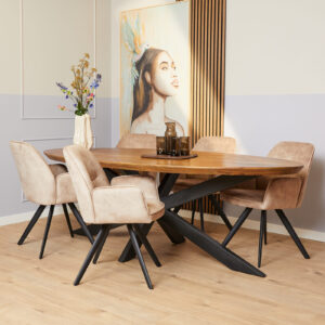 Esstisch Brandy | Oval | 210 cm