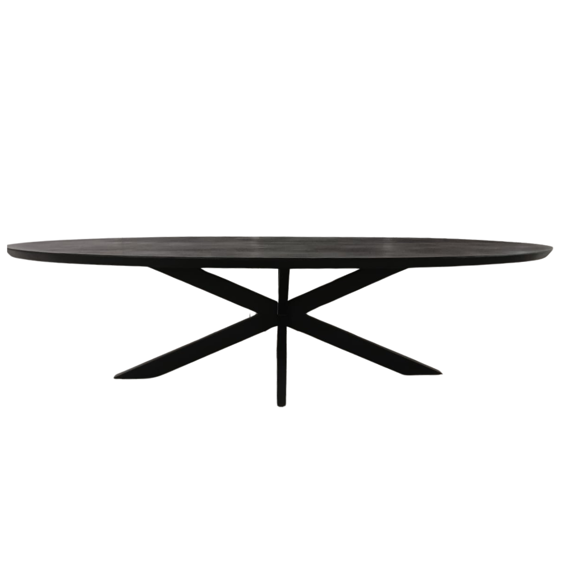 Esstisch Brandy Schwarz | 160 cm | Oval – Bild 6