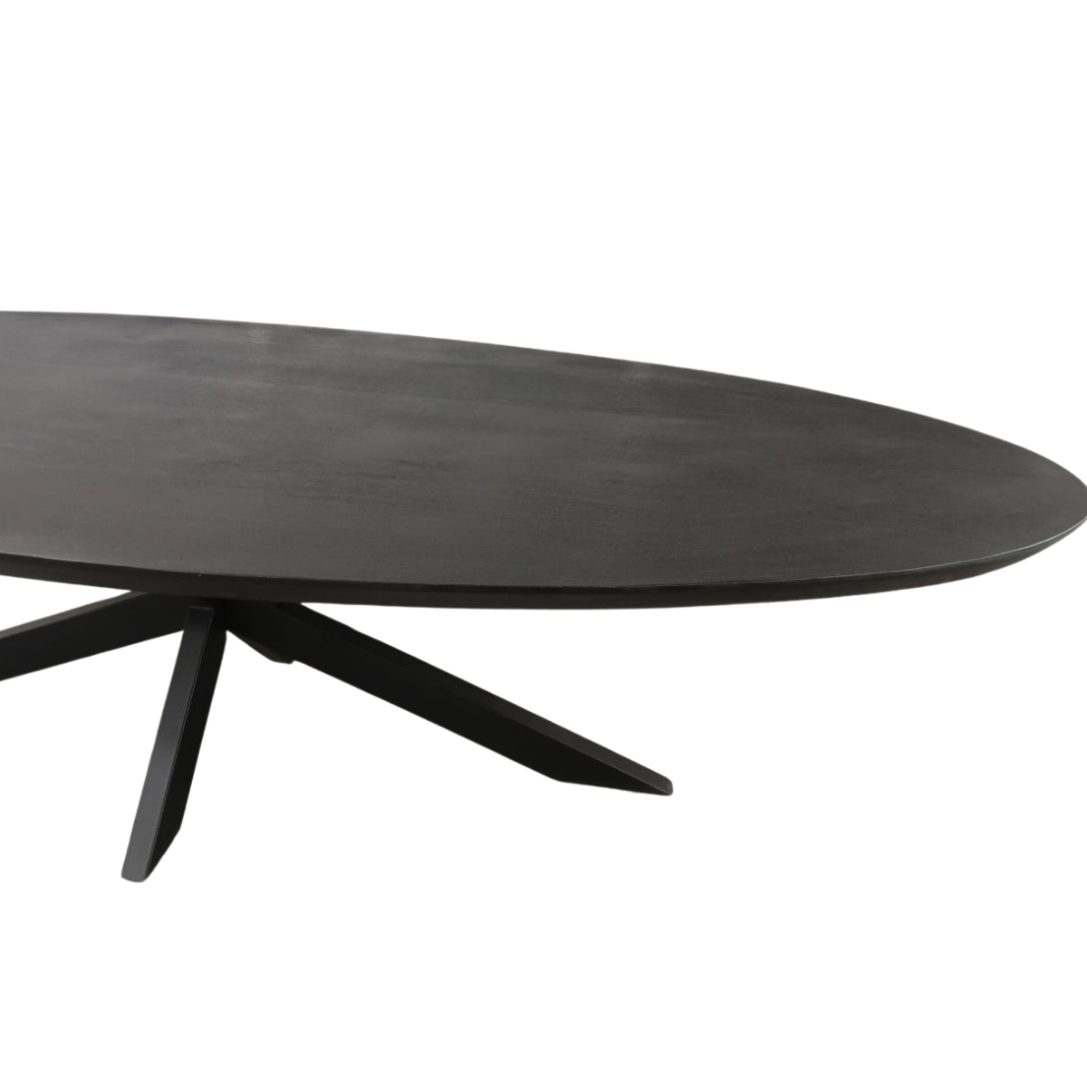 Esstisch Brandy Schwarz | 160 cm | Oval – Bild 10
