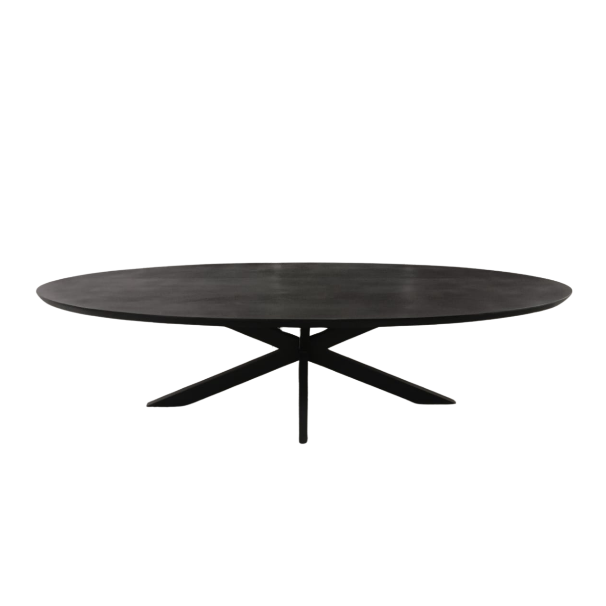Esstisch Brandy Schwarz | 180 cm | Oval – Bild 9