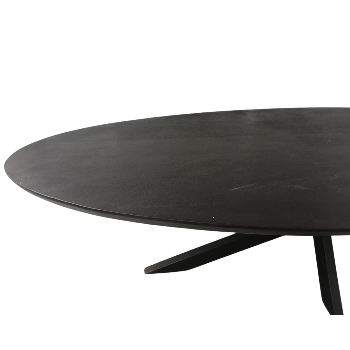 Esstisch Brandy Schwarz | 180 cm | Oval – Bild 10