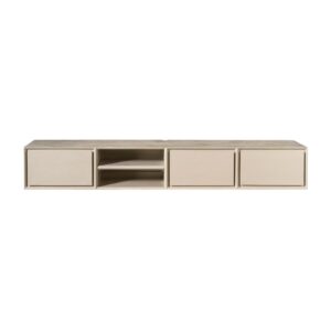 Schwebendes TV-Möbel Ambiance Sand | 200 cm