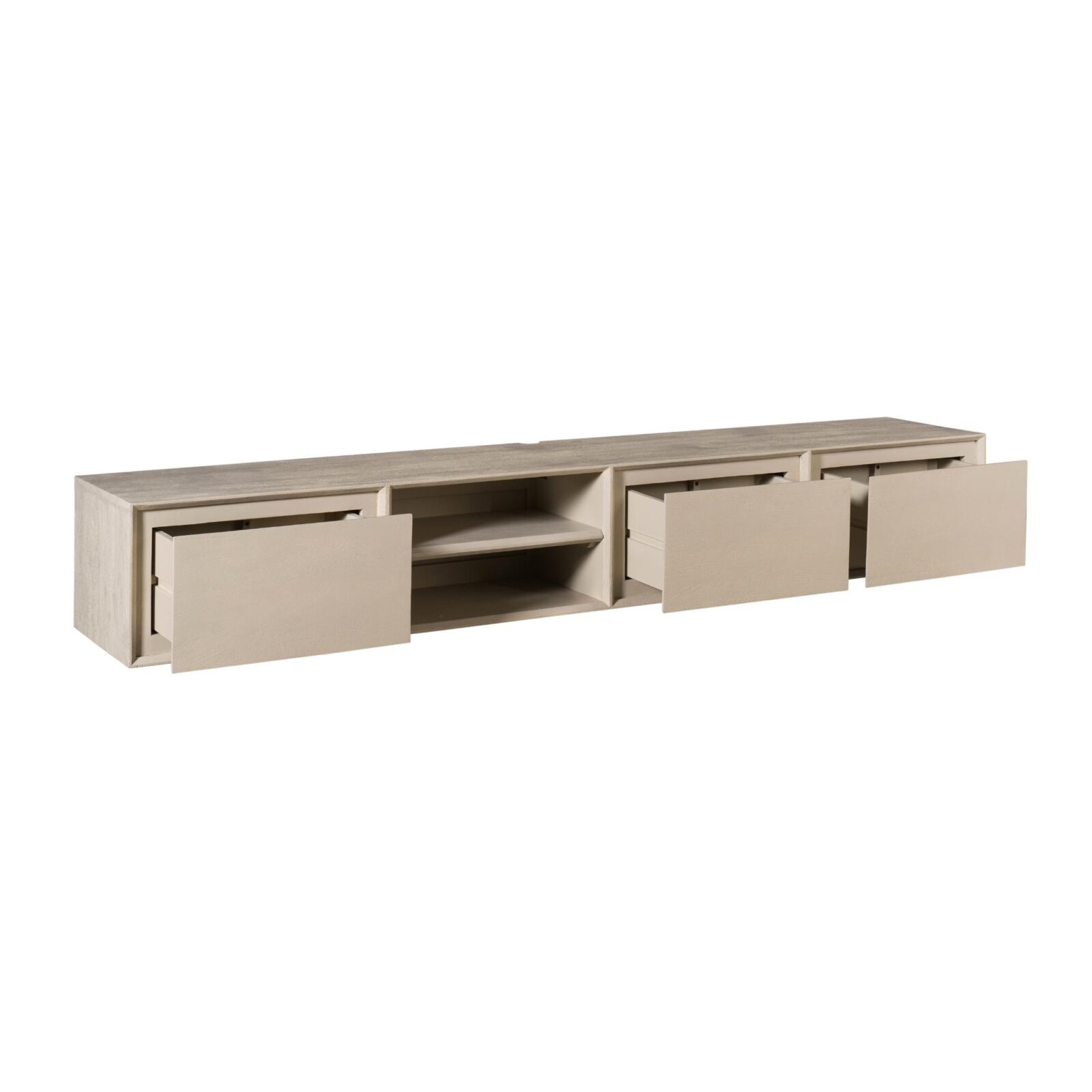 Schwebendes TV-Möbel Ambiance Sand | 200 cm – Bild 4