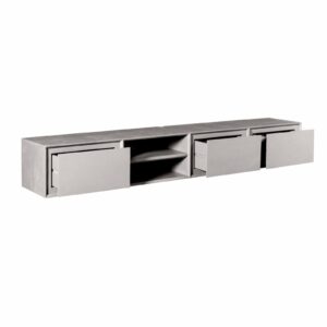 Schwebendes TV-Möbel Ambiance Taupe | 200 cm