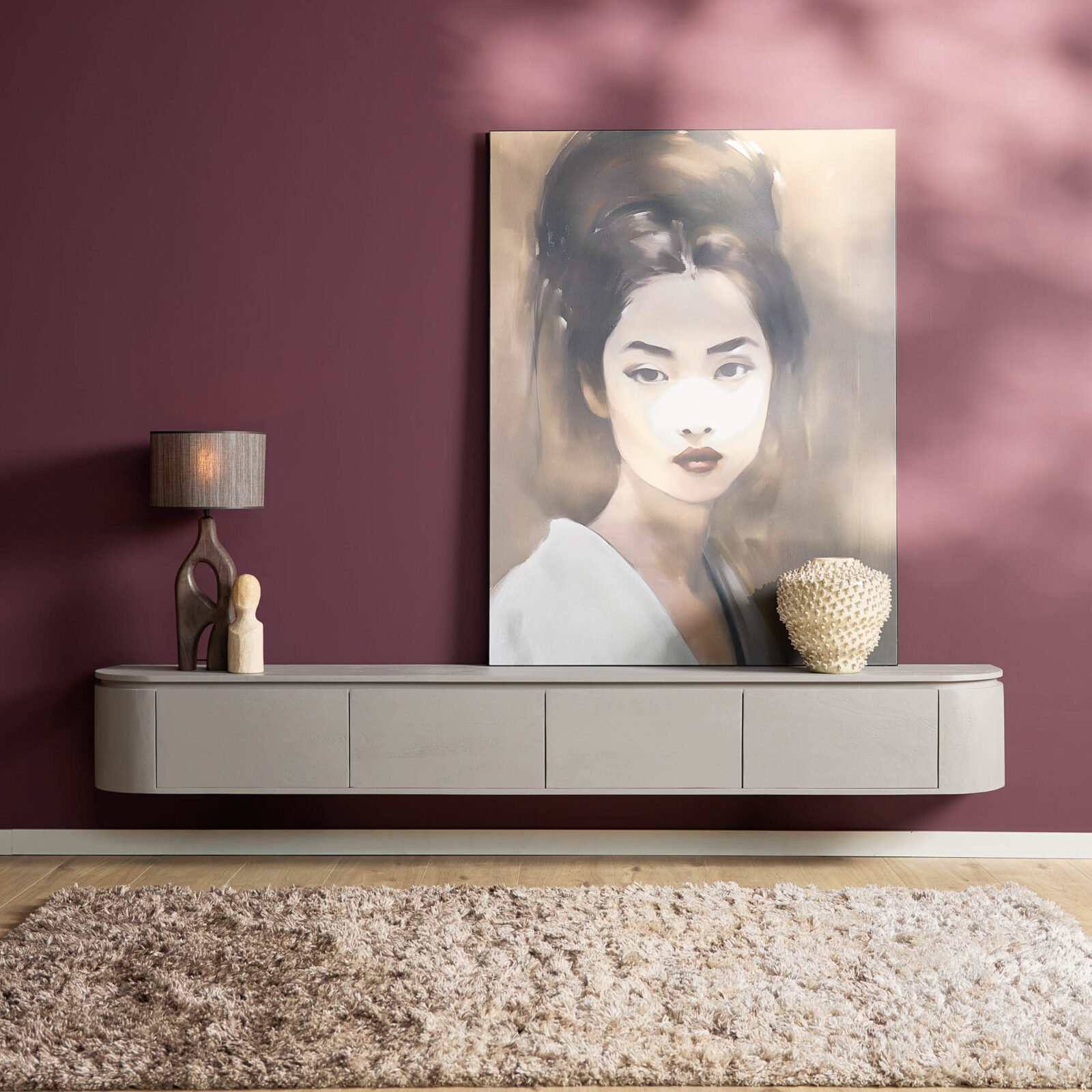 TV-Möbel Excellent Taupe | 240 cm – Bild 17
