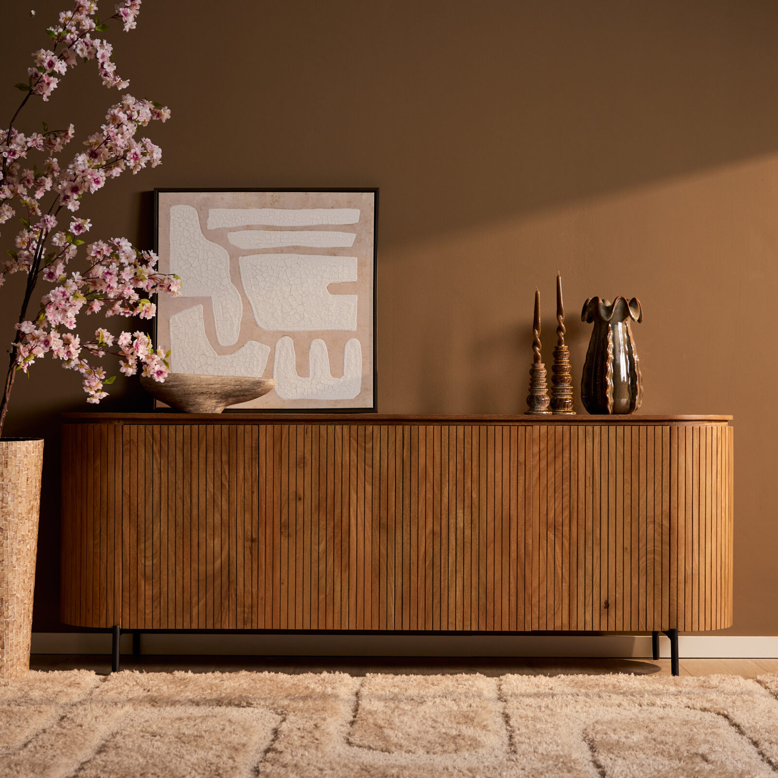 Sideboard Solana | 210 cm | Natur – Bild 2