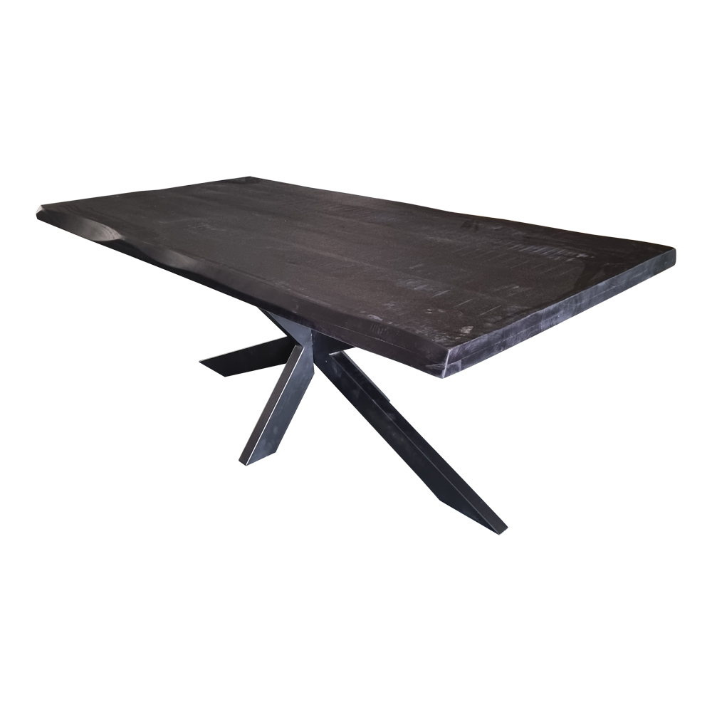 Boomstamtafel Boston Zwart | 160 cm – Bild 3