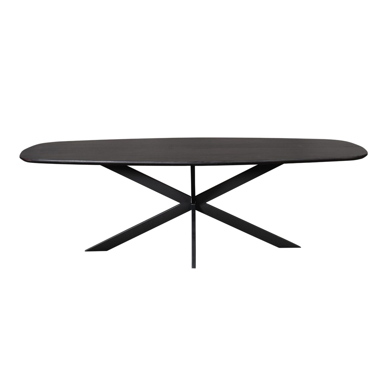 Eichen-Esstisch Ferris | Dänisch Oval 280 cm | Schwarz – Bild 2