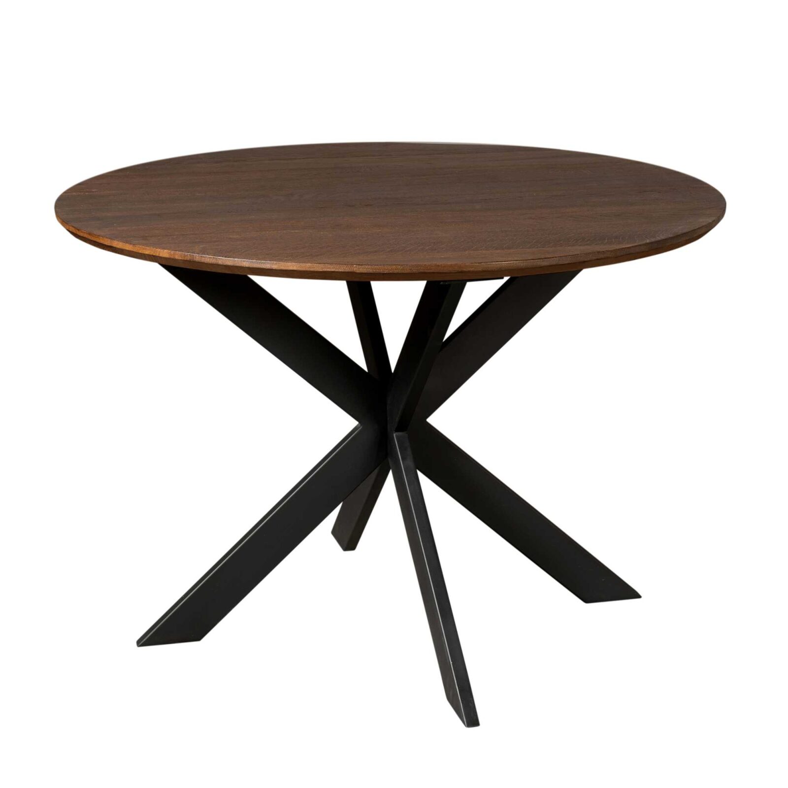 Eichen-Esstisch Ferris | Rund 130 cm | Braun