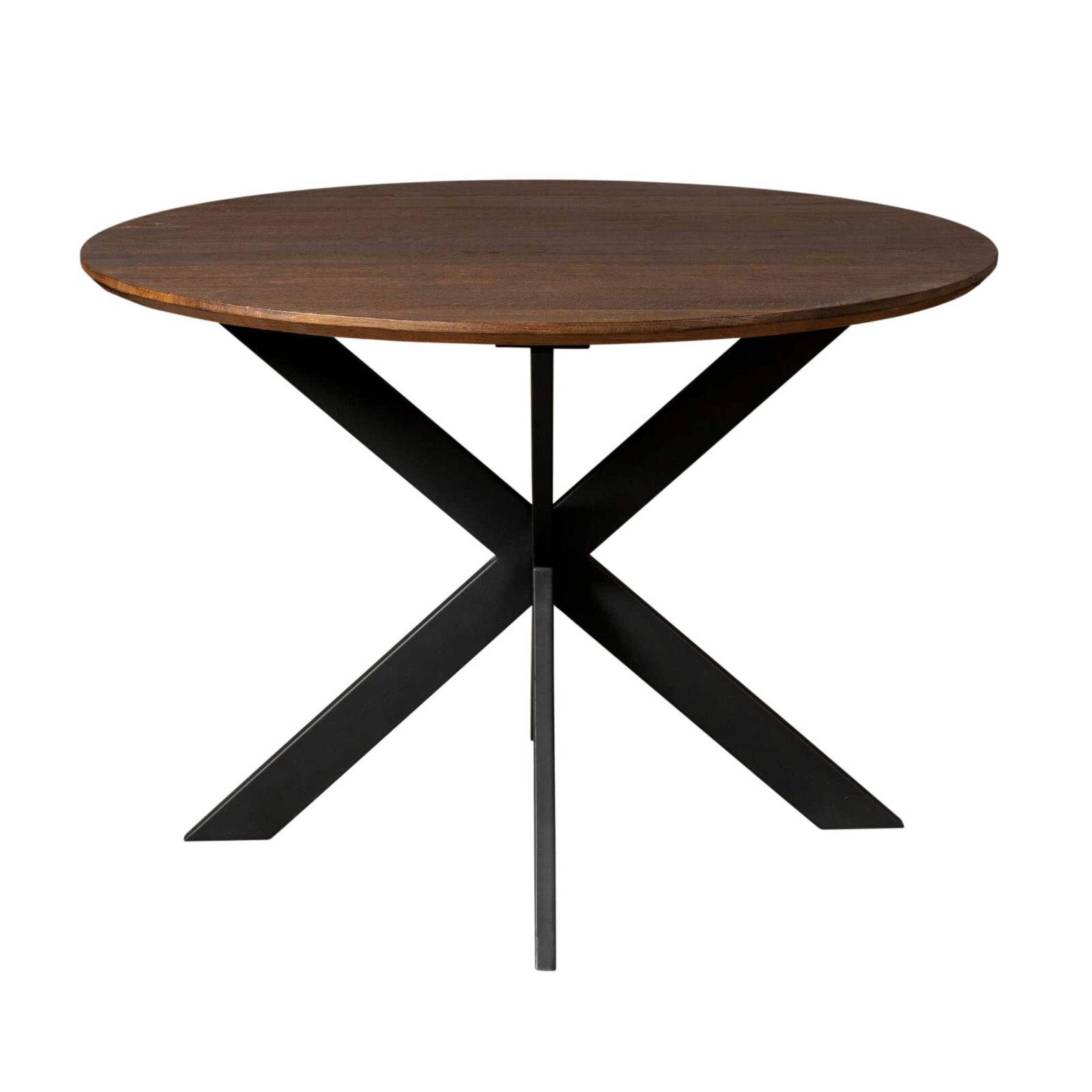 Eichen-Esstisch Ferris | Rund 130 cm | Braun – Bild 2