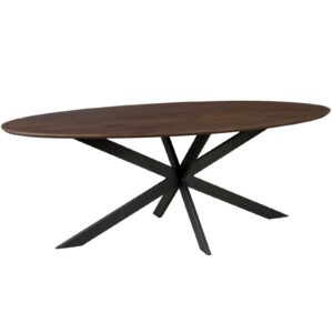 Eichen-Esstisch Ferris | Oval 240 cm | Braun