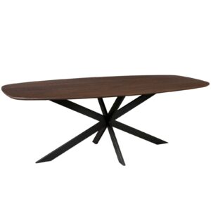 Eichen-Esstisch Ferris | Dänisch Oval 240 cm | Braun
