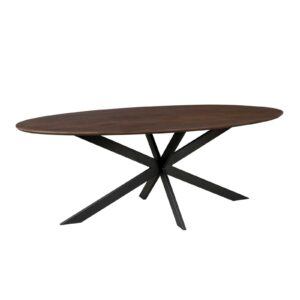 Eichen-Esstisch Ferris | Oval 180 cm | Braun