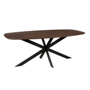 Eichen-Esstisch Ferris | Dänisch oval 180 cm | Braun