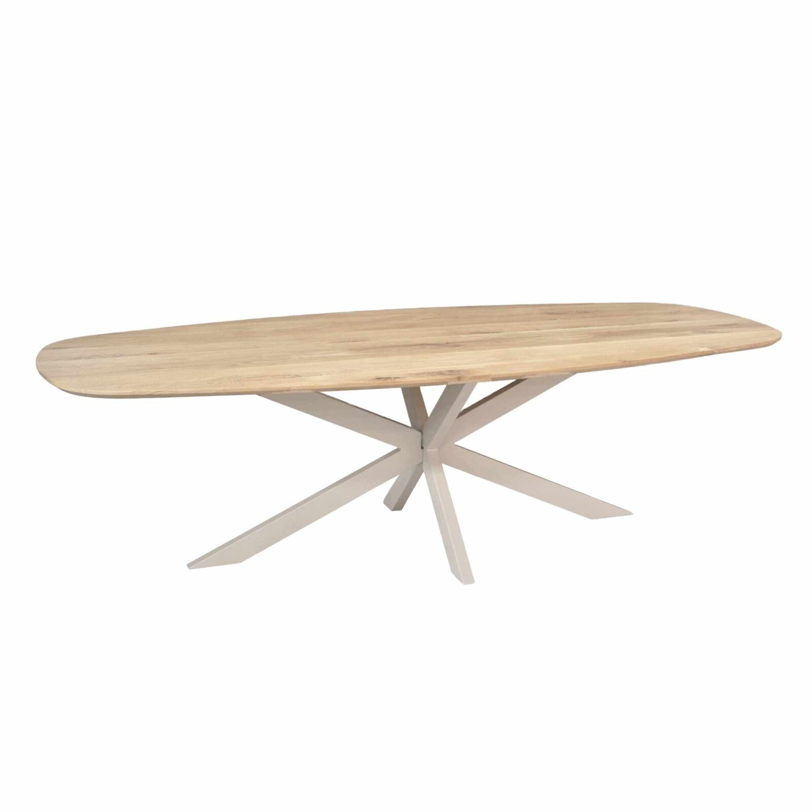 Eichen-Esstisch Ferris | Dänisch Oval 280 cm | Natur | Tischbeine Sand – Bild 3