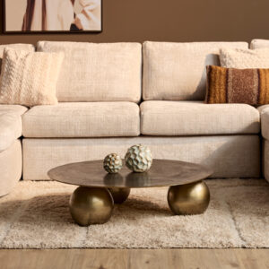 Couchtisch Ziva Gold | 90 cm