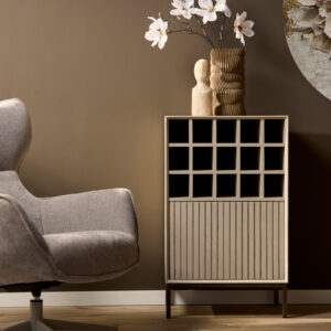 Weinschrank Madison Sand | 55 cm