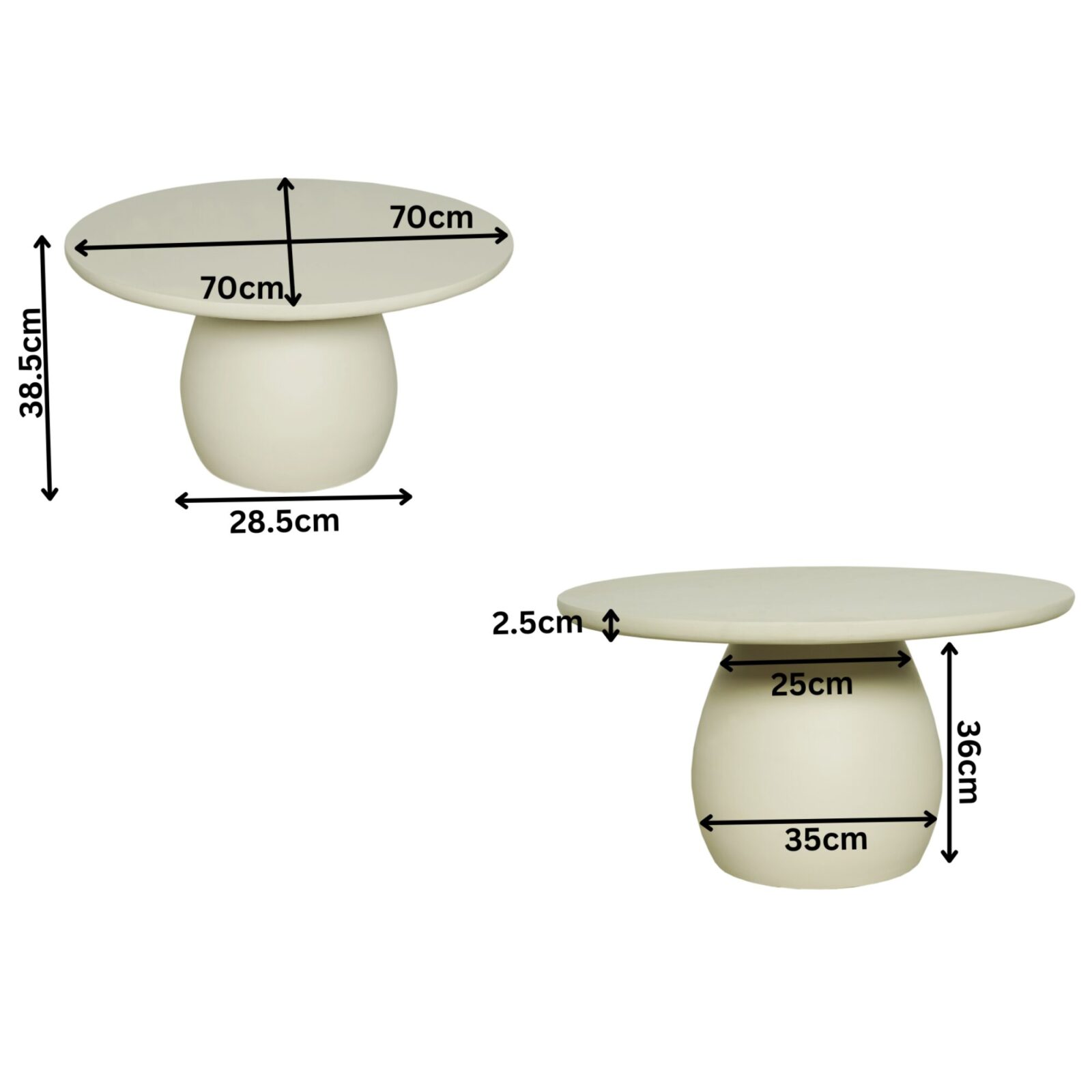 Couchtisch Mabel | 90 cm – Bild 12